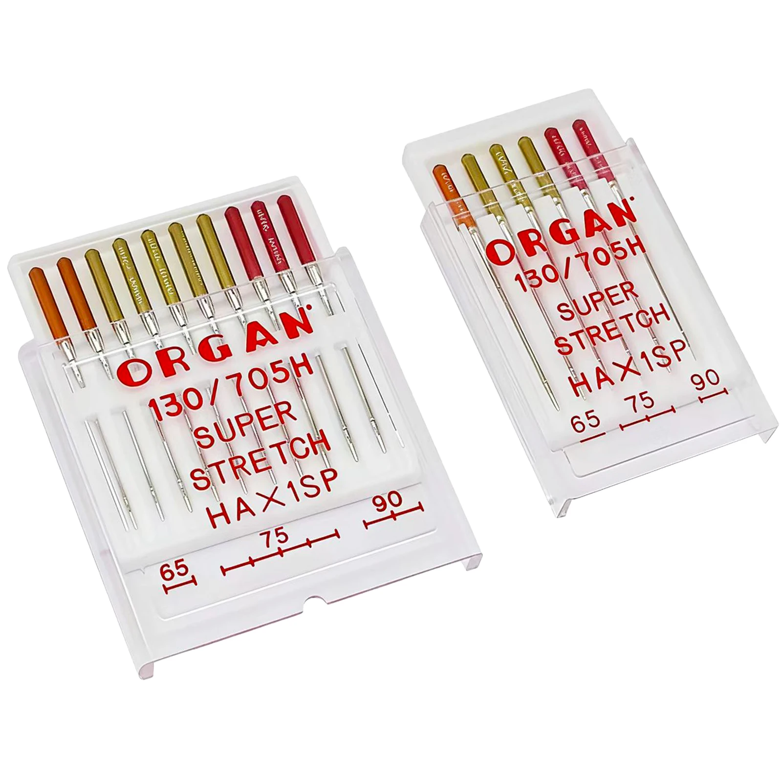 6/10개 오르간 바늘  65-  75 -  90 콤보 130/705H HAx1SP 재봉틀 바..