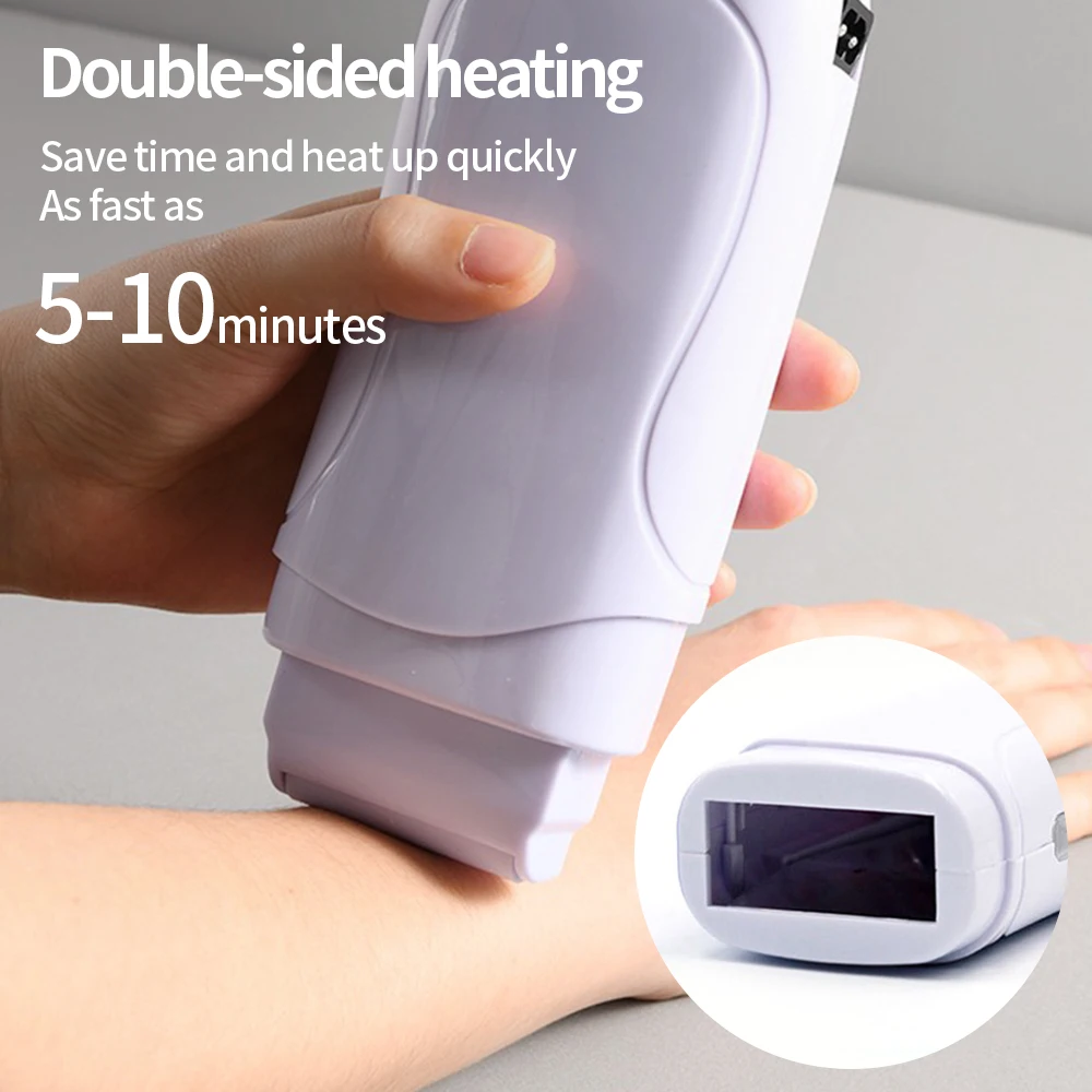 LINMANDA Wax Heater Portable Cartridge Wax Depilatory Roller Warmer Heater Waxing Hair Removal Machine At Home Use 4