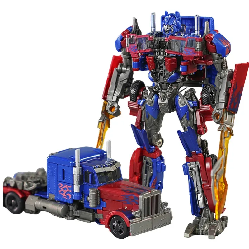 NEW Transformation Robot Toys Optimus Prime‌ Commander Action Figure Model Deformation Truck Head Alloy Edition Robot Cars OP