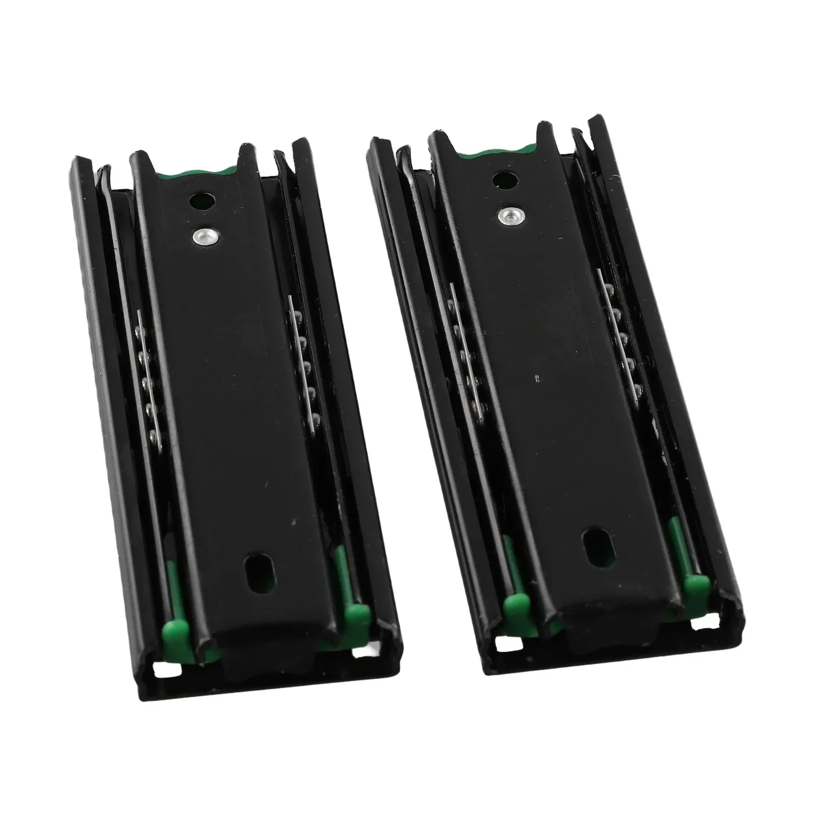 2pcs Drawer Rail 5/6/8Inch Cold Rolled Steel Drawer Slides Close Sliding Track Cabinet Slides Furniture Hardware