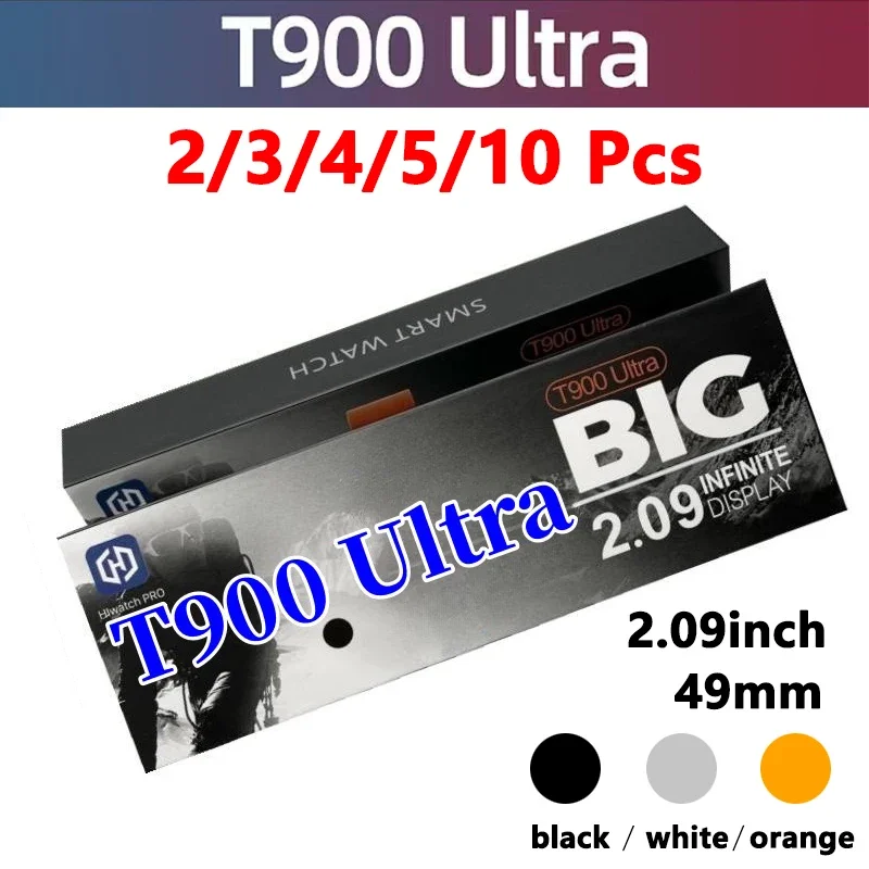 

Оригинальные ультрабольшие Смарт-часы T900, оптовая продажа, 49 мм, 2,09 дюйма, Bluetooth, IWO Series 8, мужские и женские спортивные Смарт-часы PK X8 Ultra