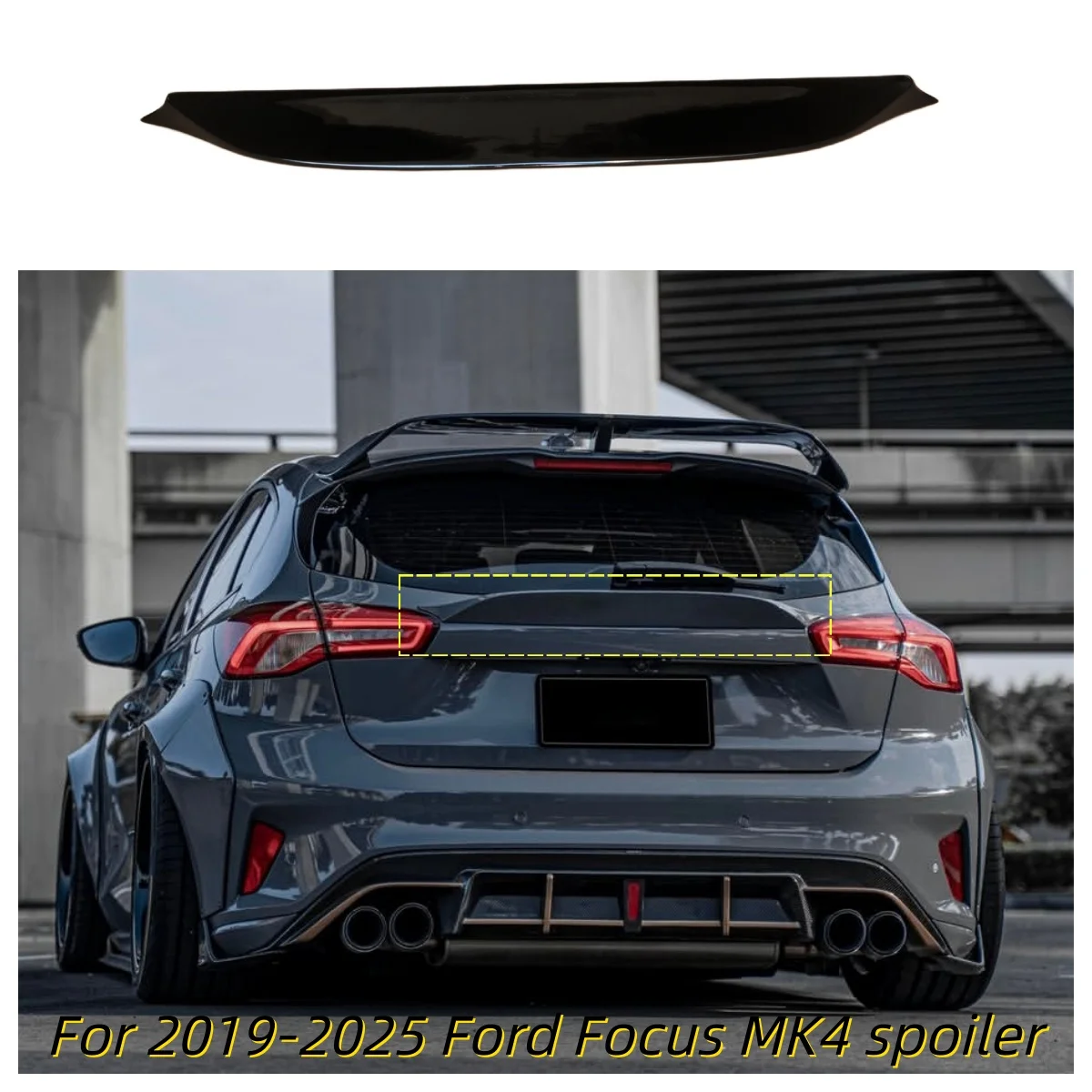 Alerón Trasero para Ford Focus MK4