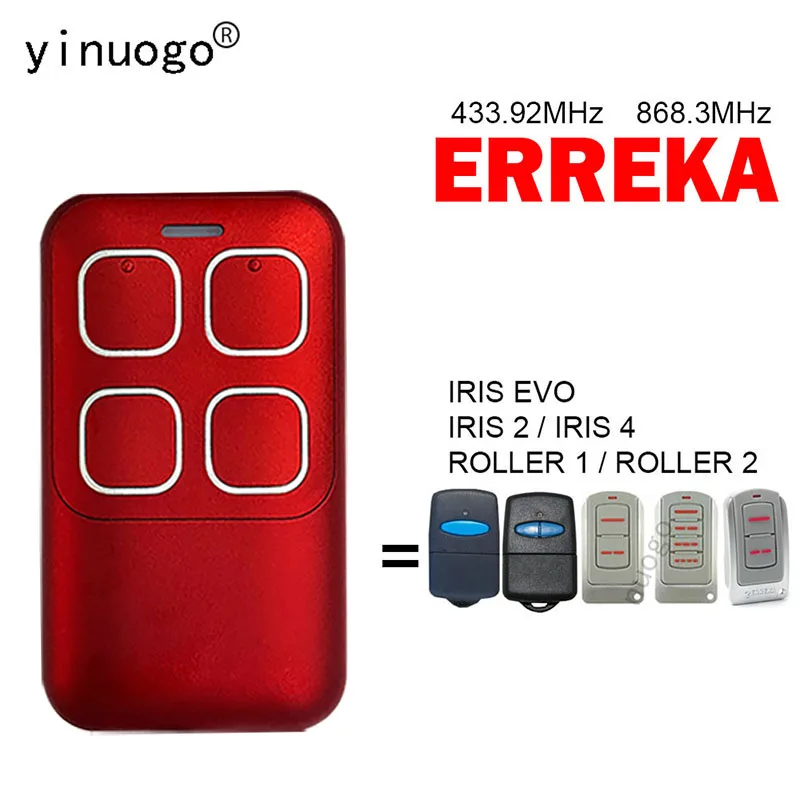 Telemando de garaje Erreka IRIS 4, 433Mhz