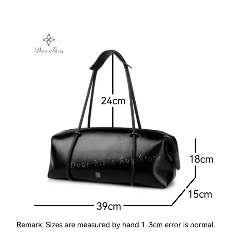 Y2K Women's Bag Large Capacity Boston Pillow Handbag Spicy Girl Fashion Motorcycle Shoulder Bags Vintage Large Capacity Tote Bag - Image 6