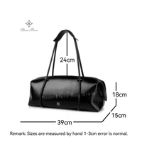 Y2K Women's Bag Large Capacity Boston Pillow Handbag Spicy Girl Fashion Motorcycle Shoulder Bags Vintage Large Capacity Tote Bag - Image 6