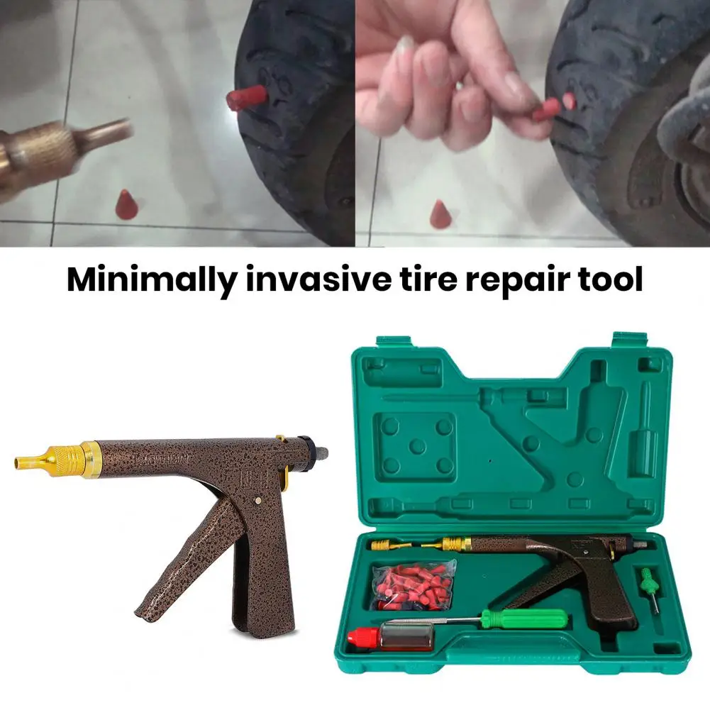 Minimally Invasive Tire Repair Tools Set Universal RapidPlug 2.0 Mushroom Plugs