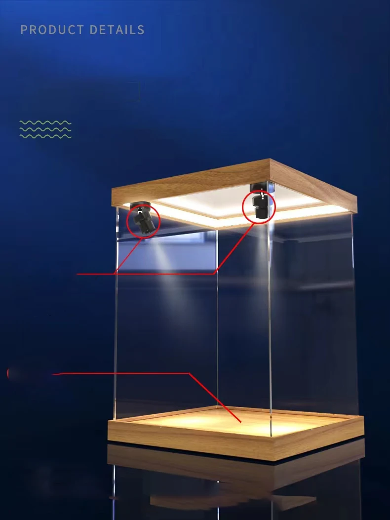 Alzate Display Acrilico Loopunk - 6 Pezzi, Trasparenti, Per Gioielli, Dolci, Vetrine - Foto 3