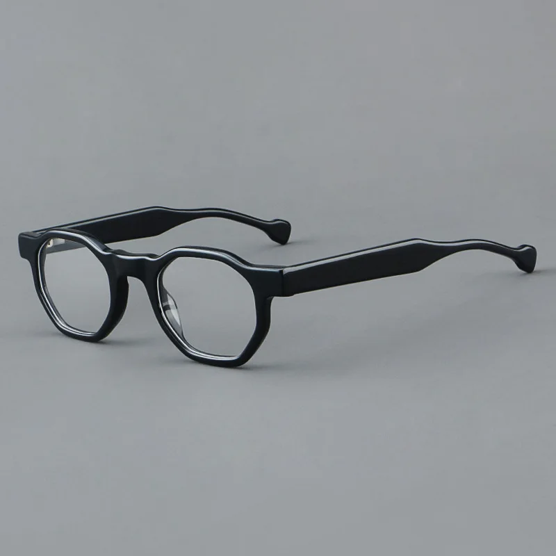 R57621 hochwertige Acetat Lesebrille Feder scharnier Retro optische Presbyopie Brillen Dioptrien 50 150 200 300 350 – Detail 2