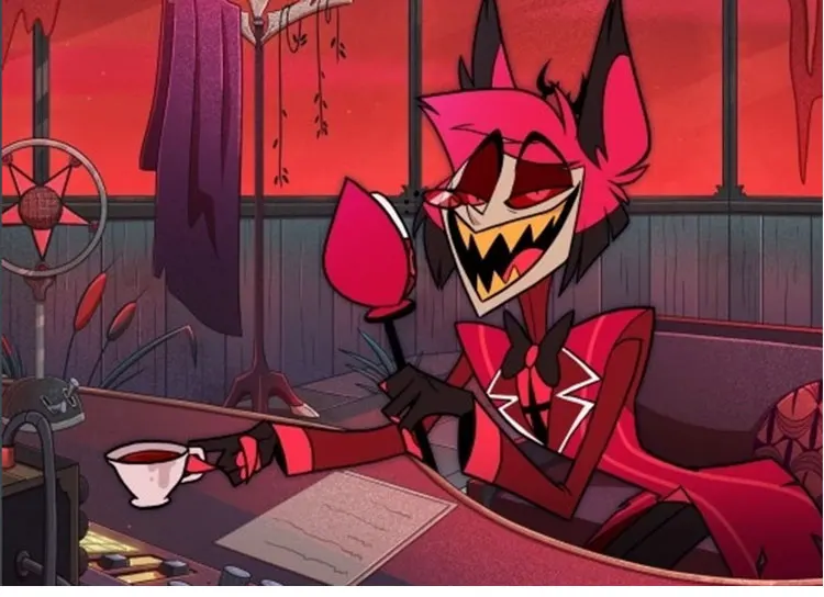 Hazbin ڽ ȣ ALASTOR ڽ ǰ, и  ũ ƽ , ҷ īϹ Ƽ ǰ, 85cm
