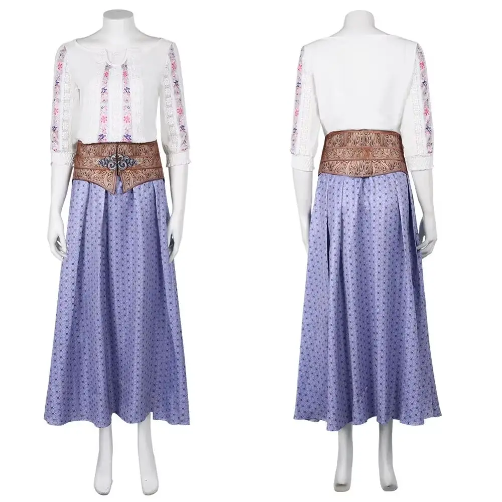 thumbnail image 1 of Disfraz de Lucy Gray Baird para cosplay de The Hunger Cos Games, disfraz de fantasía, tops para mujer adulta, trajes de Halloween para mujer, 1 of 5