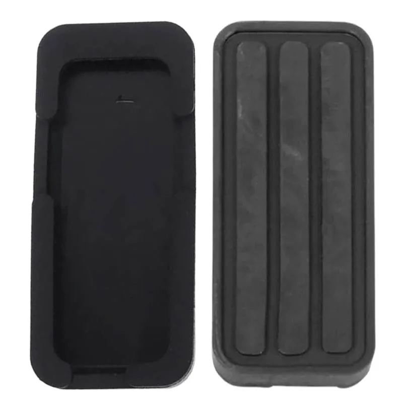 블랙 고무 페달 패드 커버, 가속 브레이크 클러치 미끄럼 방지 패드, VW T4 골프 제타 MK2 트랜스포터 1990-1999 용, 세트당 3 개