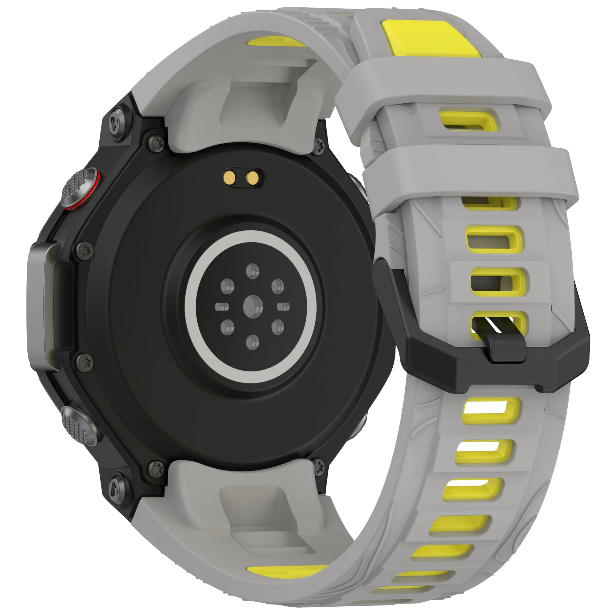 Enhanced Silicone Sports Watch Strap - Replacement Wristband Bracelet for All-Around Wear and Versatility
