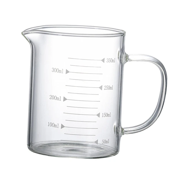 Large Glass Measuring Cup Borosilicate Glass Kitchen Liquid Measuring Jug  Glass Cup with Measurement Scale Kitchen Accessories - AliExpress