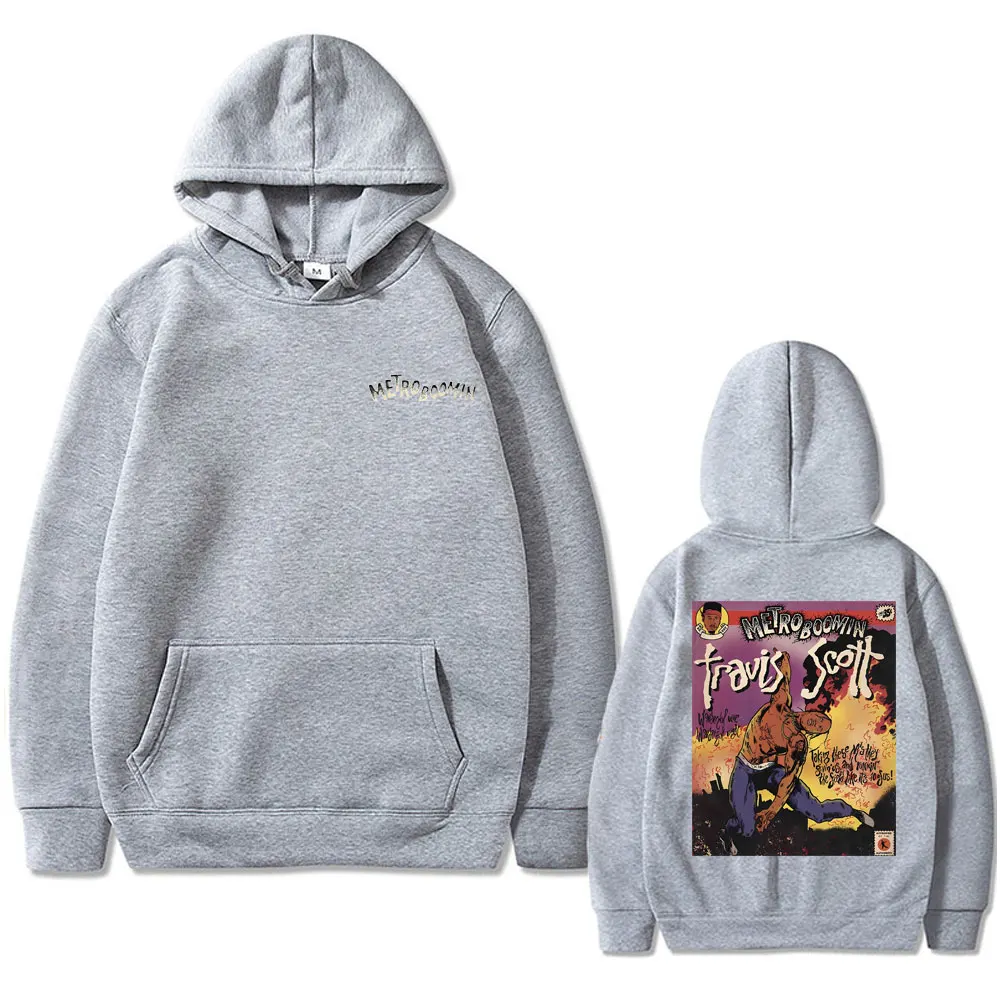 Rapper Metro Boomin Cactus Jack Utopia Graphic Hoodie Men Women Fashion Vintage Hooded Sweatshirt Male Hip Hop Oversized Hoodies