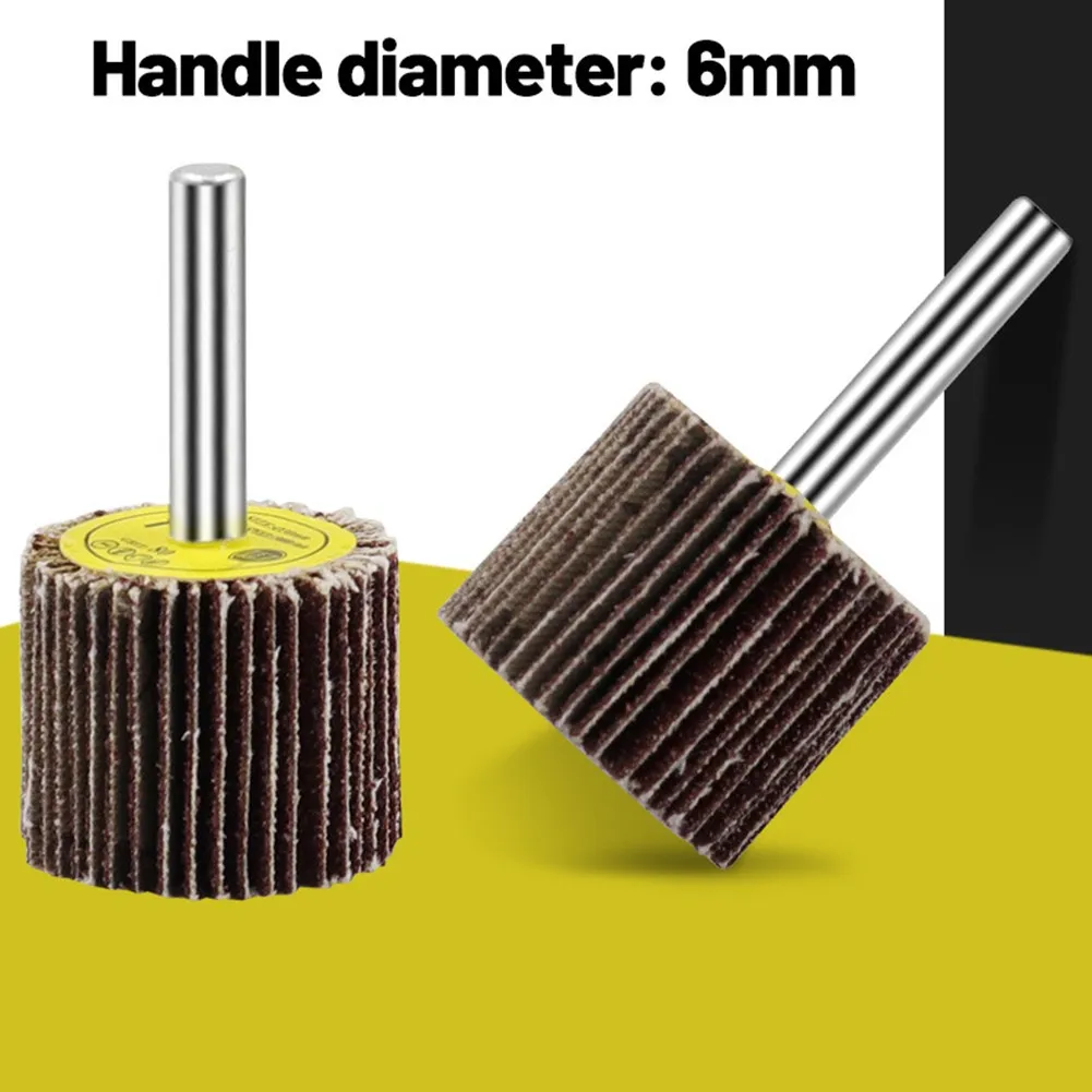 

16-80mm Flap Sanding Wheels 6mm Shank 80 Grit Sanding Flap Wheel Disc Abrasive Grinding Dremel Accessories Sandpaper Polishing