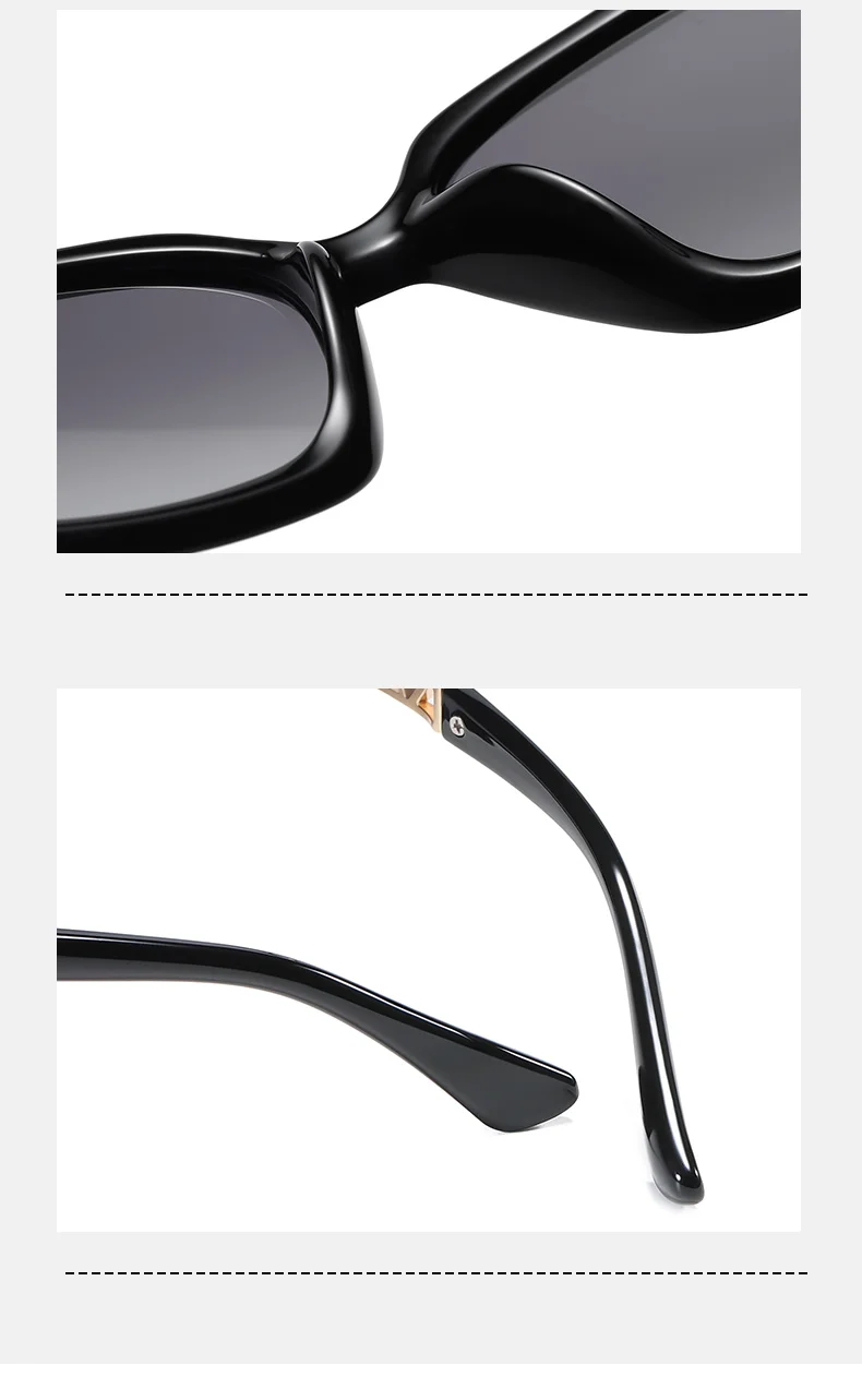 Barcur Original Sonnenbrille Frauen polarisiert elegantes Design für Damen Farbverlauf Sonnenbrille für Frauen weibliche Brillen Zubehör – Detail 7