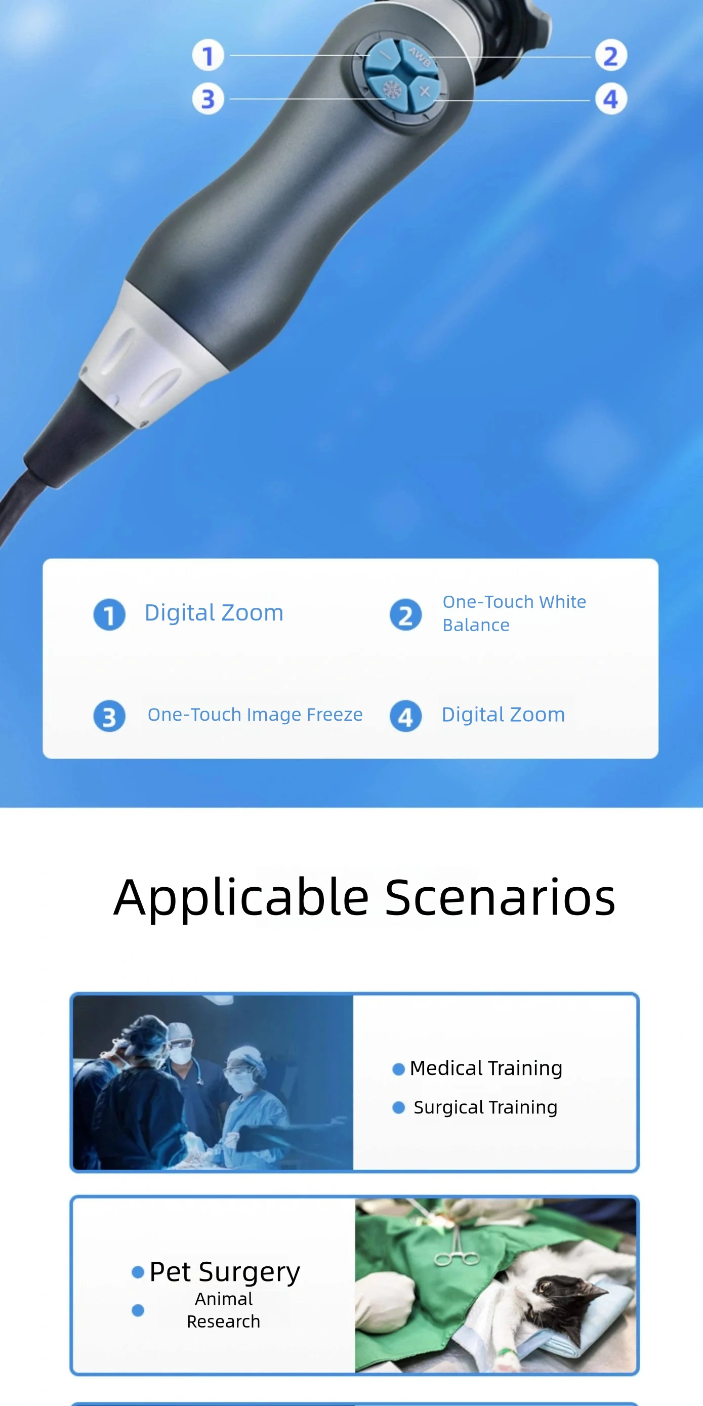 USB endoscope ENT