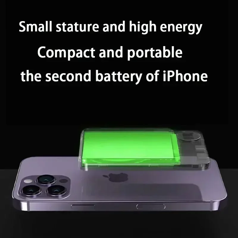 50000mAh Magnetic Wireless Power Bank 5000mAh Portable PD 20W Fast Charging External Battery for iPhone 14 13 Samsung Powerbank