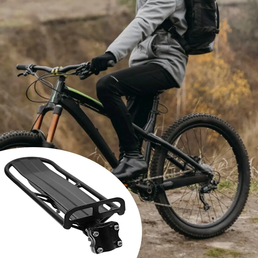 Adjustable Bicycle Cargo Rack Aluminum Alloy Cycling Cargo Rear Shelf Bike Frame Rear Seat Post Rack Cycling Accessories