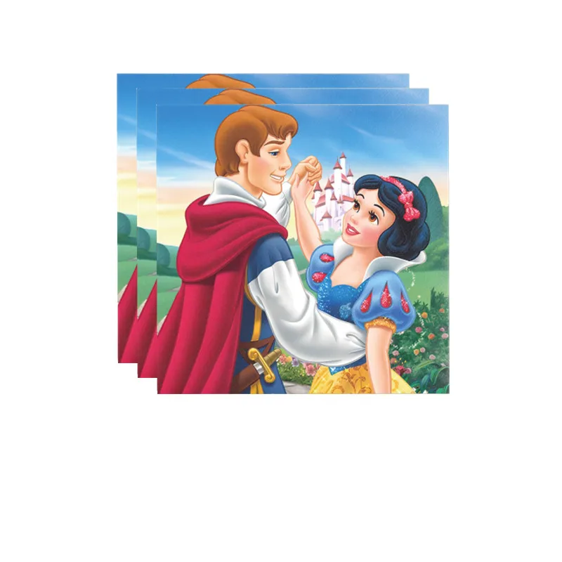 Princess Snow White Party Decorations Disposable Tablecloth Girls Birthday Party Table Cover Baby Shower Kids Tableware Supplies party supplies birthday party supplies disposable tablecloth birthday tableware set