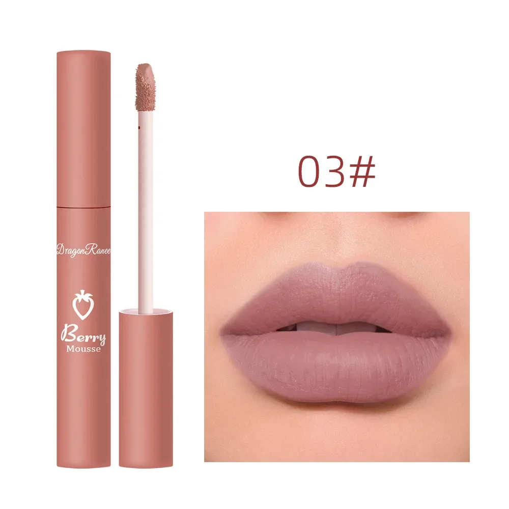 Lip gloss Makeup Matte Nude Liquid Lipstick 12 Colors Waterproof Long Lasting Lip Gloss Lipstick 1PC