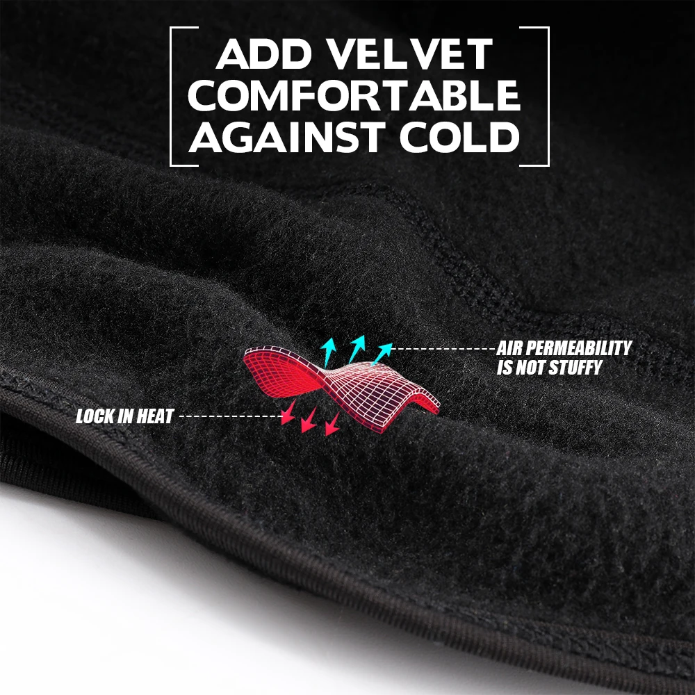 Winter Fleece Beanies Hat Skiing Windproof Ear Cover Warmer Caps Thermal Snowboard Casual Skullies Cap Hats Headwear Men Women - 5