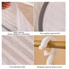 1-3 layers anti-mosquito sun net clothes drying rack folding fish net non-toxic polyester fiber net hanging 5