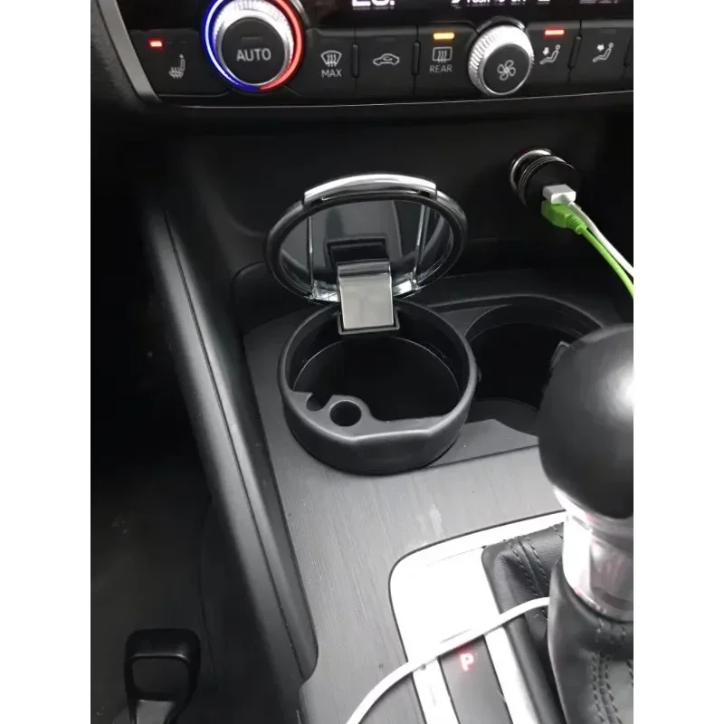 Car Ashtray 1PC Original Auto Interior Modification For Audi A3 A4 B8 B9 A6 C5 C6 C7 A7 Q5 A5 A8 8V0 857 951