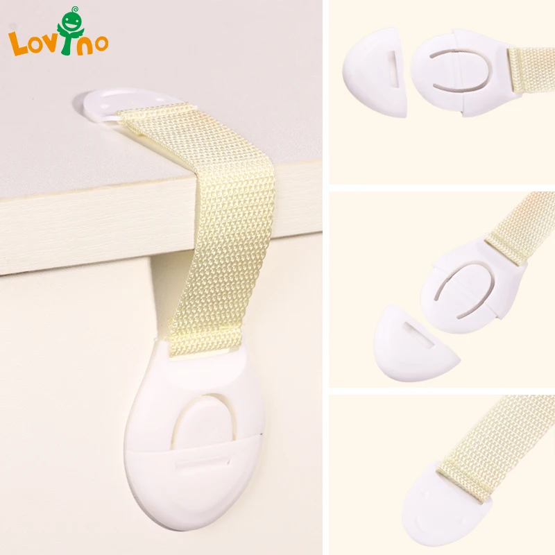 10Pcs/Lot Child Lock Protection Of Children Locking Doors For Children's Safety Kids Safety Plastic Protection Lock child lock safety lock