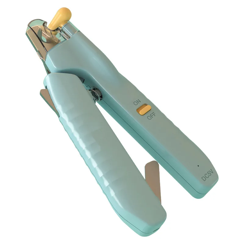

Dog Cat Nail Clippers And Trimmers With LED Lighting Over Cutting USB Rechargeable Nail File For Small Animals Pet Grooming Tool