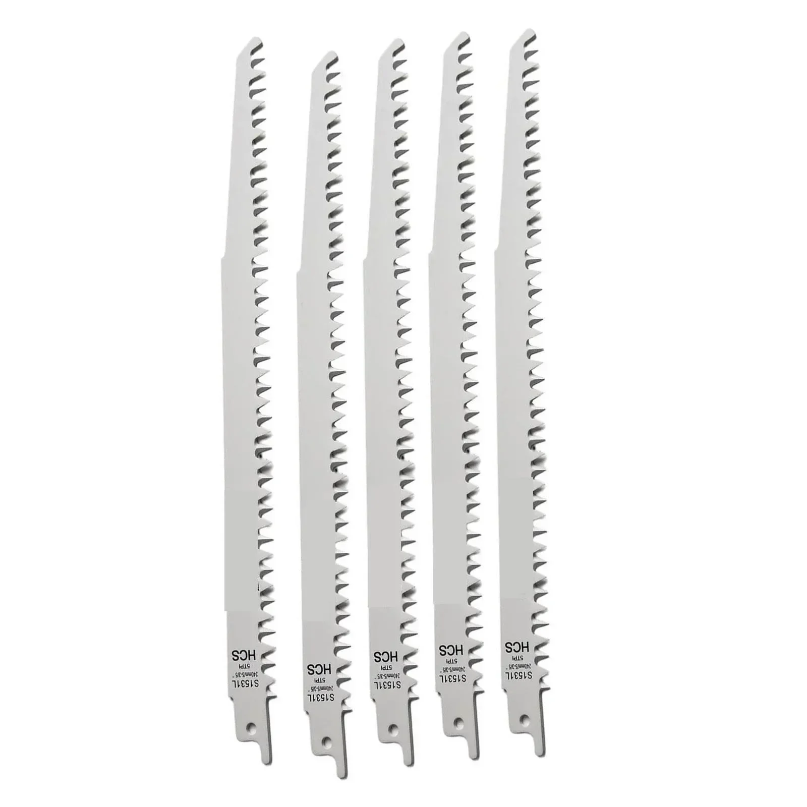 1/3/5 PCS Reciprocating Saw Blades for Woodworking Saber Saw Blades S1531L Navaja Multitool Metal Detector Ferramenta Garden Reciprocating Saw Blades