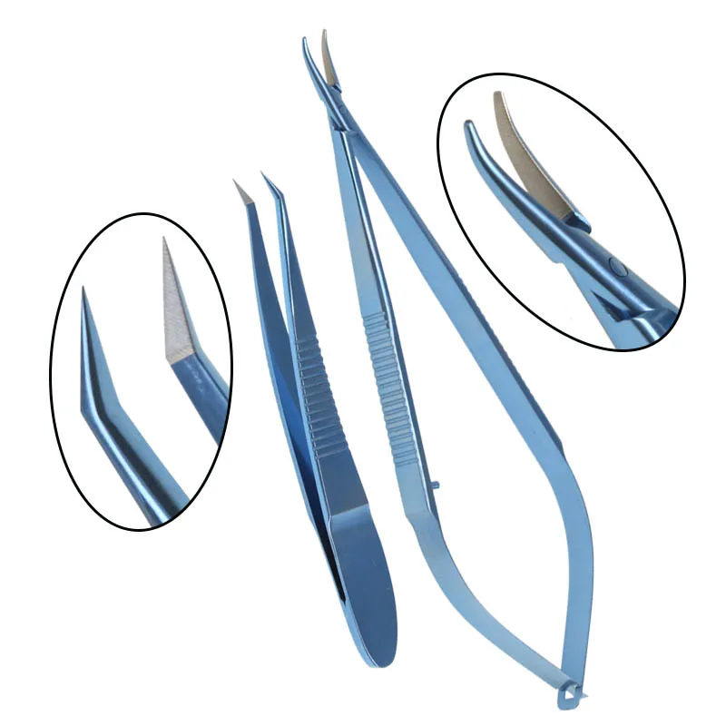

Ophthalmic Eyelid Forceps Tweezers Clamp Ophthalmic Tweezers Ophthalmic Surgical Instrument Titanium Alloy