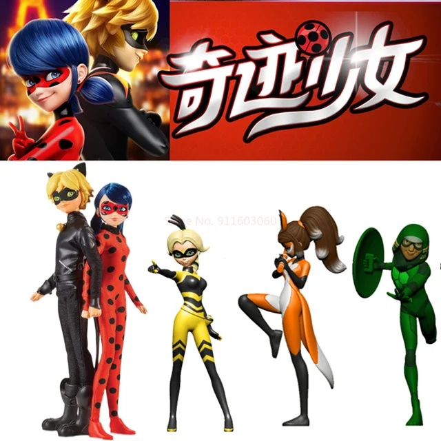 28cm Original Miraculous Ladybug Anime Figure Cat Noir Action Figure  Desktop Decoration Halloween Christmas Gift - AliExpress