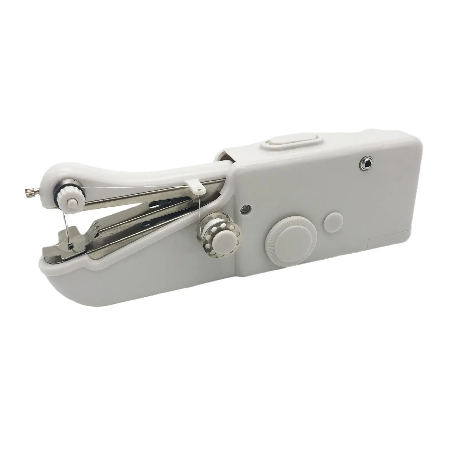 Portable Handheld Sewing Machine CS-101B, Low Noise, Battery & AC Power, Easy to Use for Quick Repairs, Compact Size 5