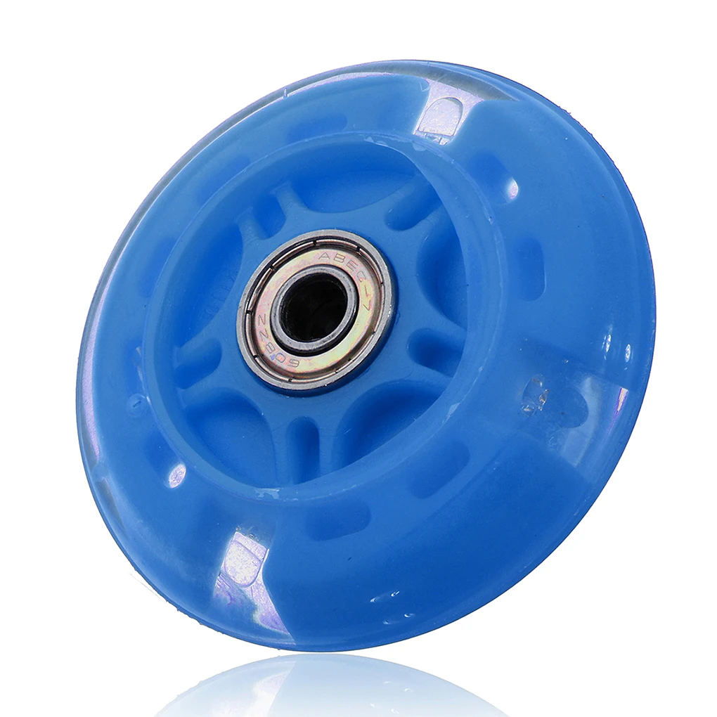 

Metal Children Scooter Wheel 80mm Replacement Repairing Rollerskate Lighting Wheels Part Component Accessories Black