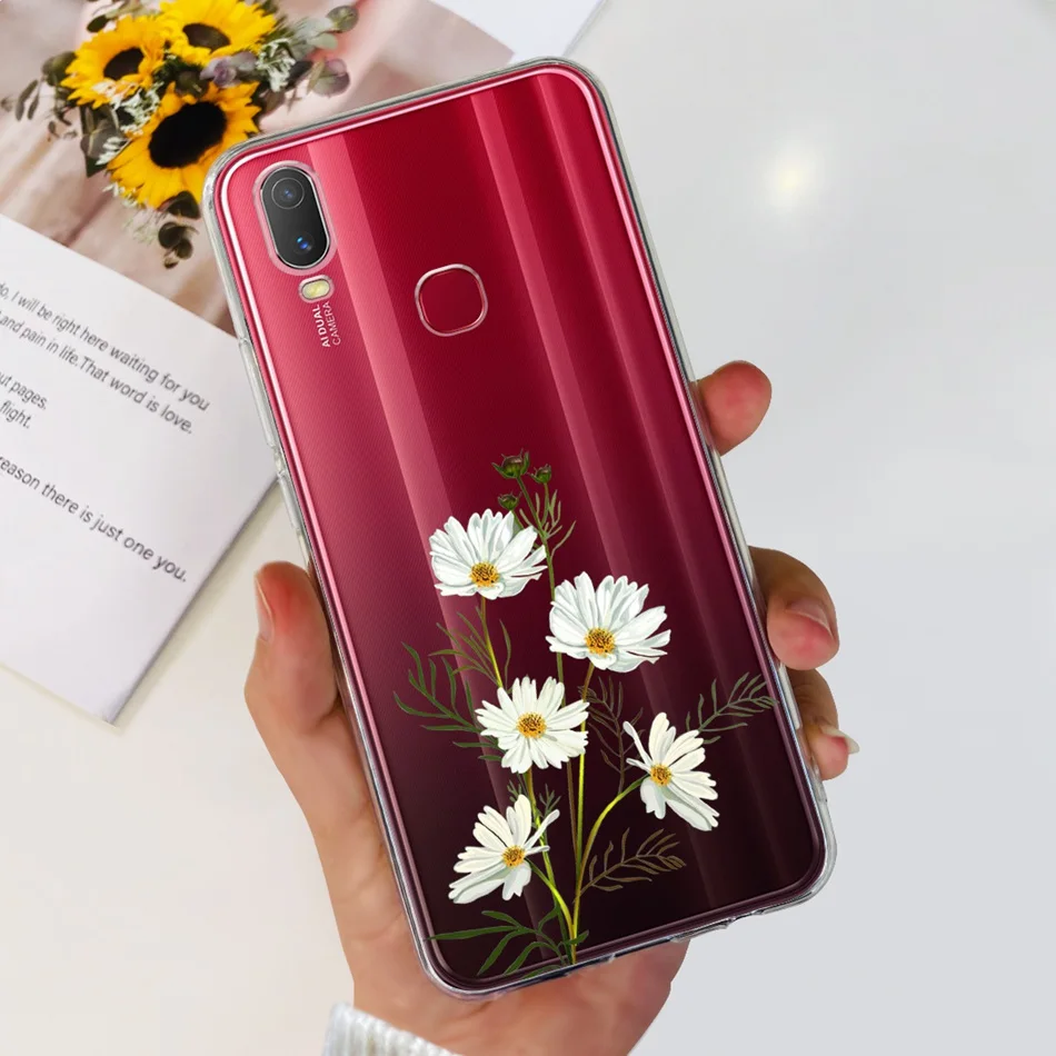 Fashion Elegant Printing Soft Silicone TPU Phone Back Cover -