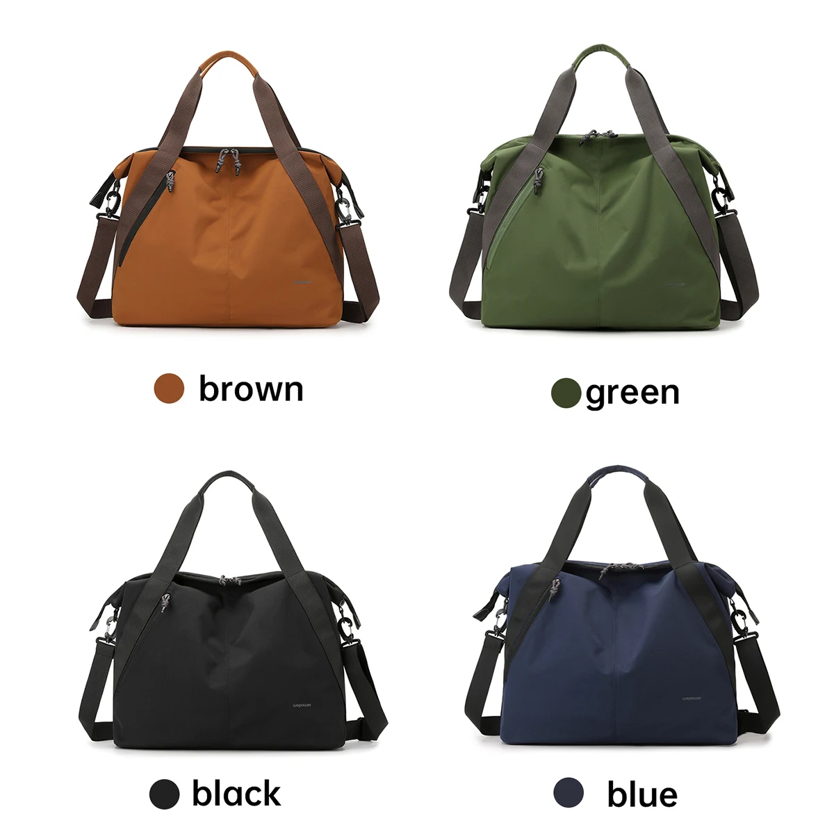 Travel Bag Large Capacity Short-Distance Travel Storage Luggage Bag Hand-Held Shoulder Bag Men's Lightweight Crossbody Sports Fitness Bag Yoga Work Student