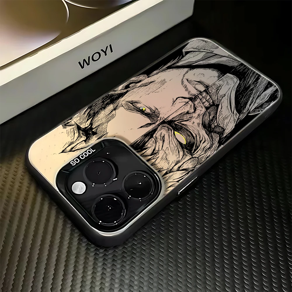 Luxury Hot Anime Attack On Titan Matte Phone Case