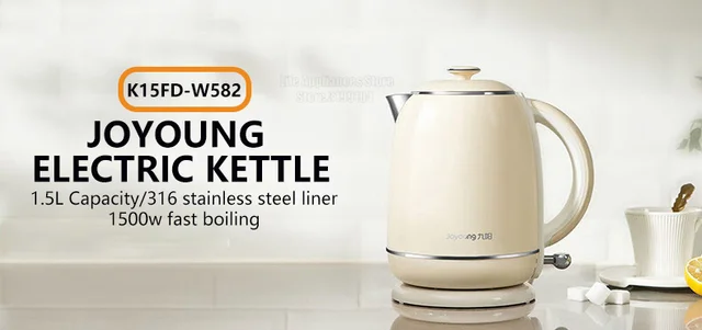 New Cute Household Electric Kettle Joyoung W151 Electric Water Boiler  1500ml Automatic Power Off Electric Kettle For Home Office - Electric  Kettles - AliExpress