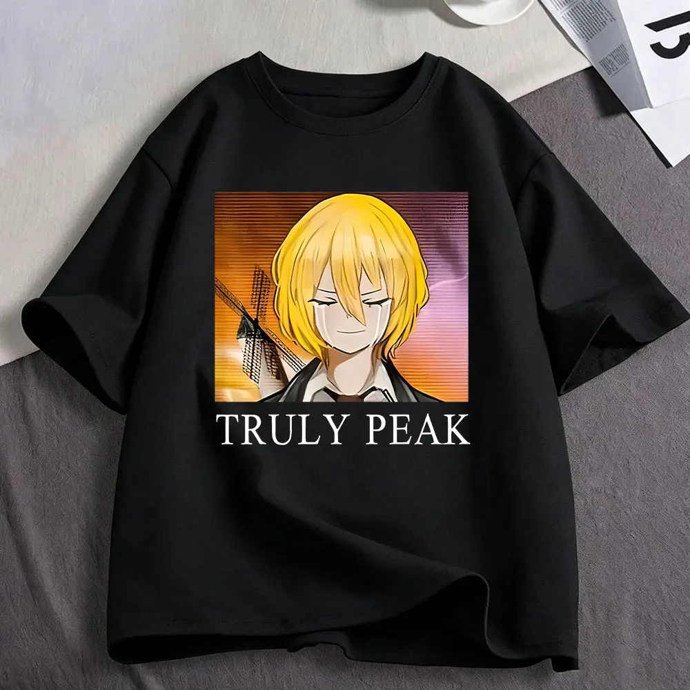 Game Limbus Company Don Quixote Meme T-Shirt Herren Damen Kleidung Mode Baumwolle Übergroße Kurzarm-T-Shirts Tops Streetwear