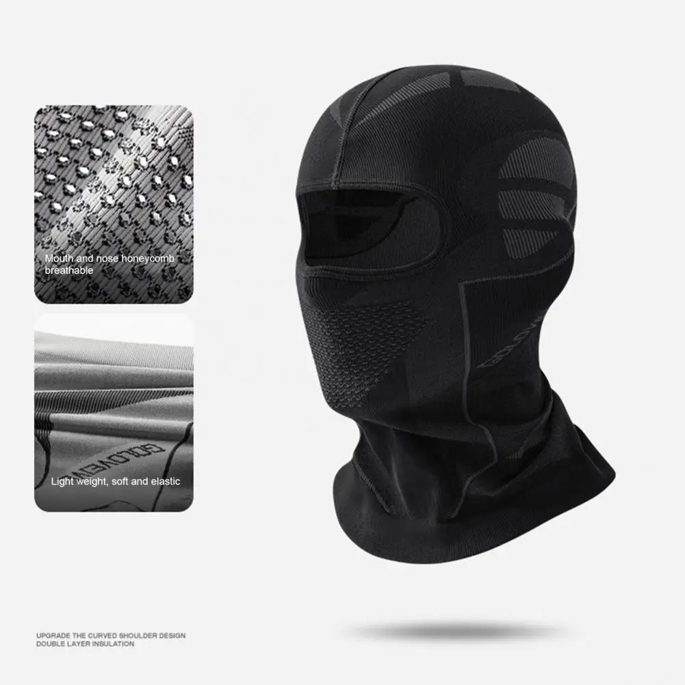 

Ski Face Guard Running Face Guard Ultra-thick Windproof Full Face Guard Balaclava Super Soft Sweat Absorption for Cycling Skiing