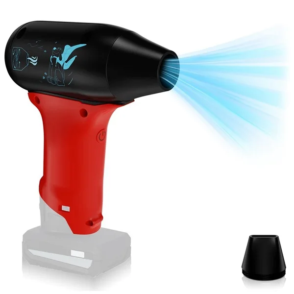 Mini Jet Blower Turbo Fan Portable Jet Fan For Milwaukee 12V M12 Battery Car Keyboard Cleaning Air Bed Hair