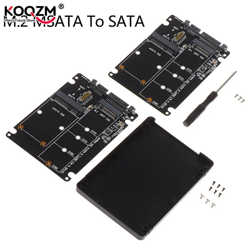SATA 60Gbps To M2 NGFF SATA SSD MSATA SSD Adapter MSATA To SATA M.2 NGFF To SATA Hard Disk Adapter Board