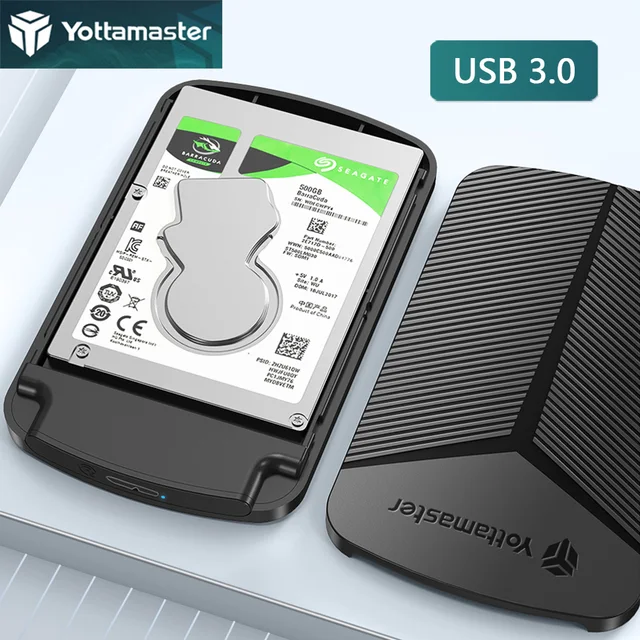 Yottamaster HDD/SSD対応 UASP対応 Yottamaster NAS Enclosure for 2.5