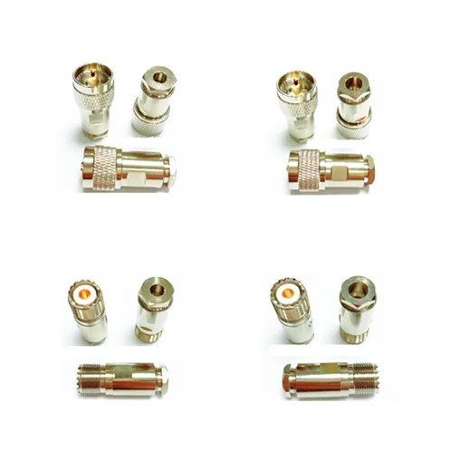 

Connector UHF SO239 Female /Male Clamp RG58 /5DFB/ RG8 LMR400 7D-FB RG213 Cable RF Coaxial Connector Adapters