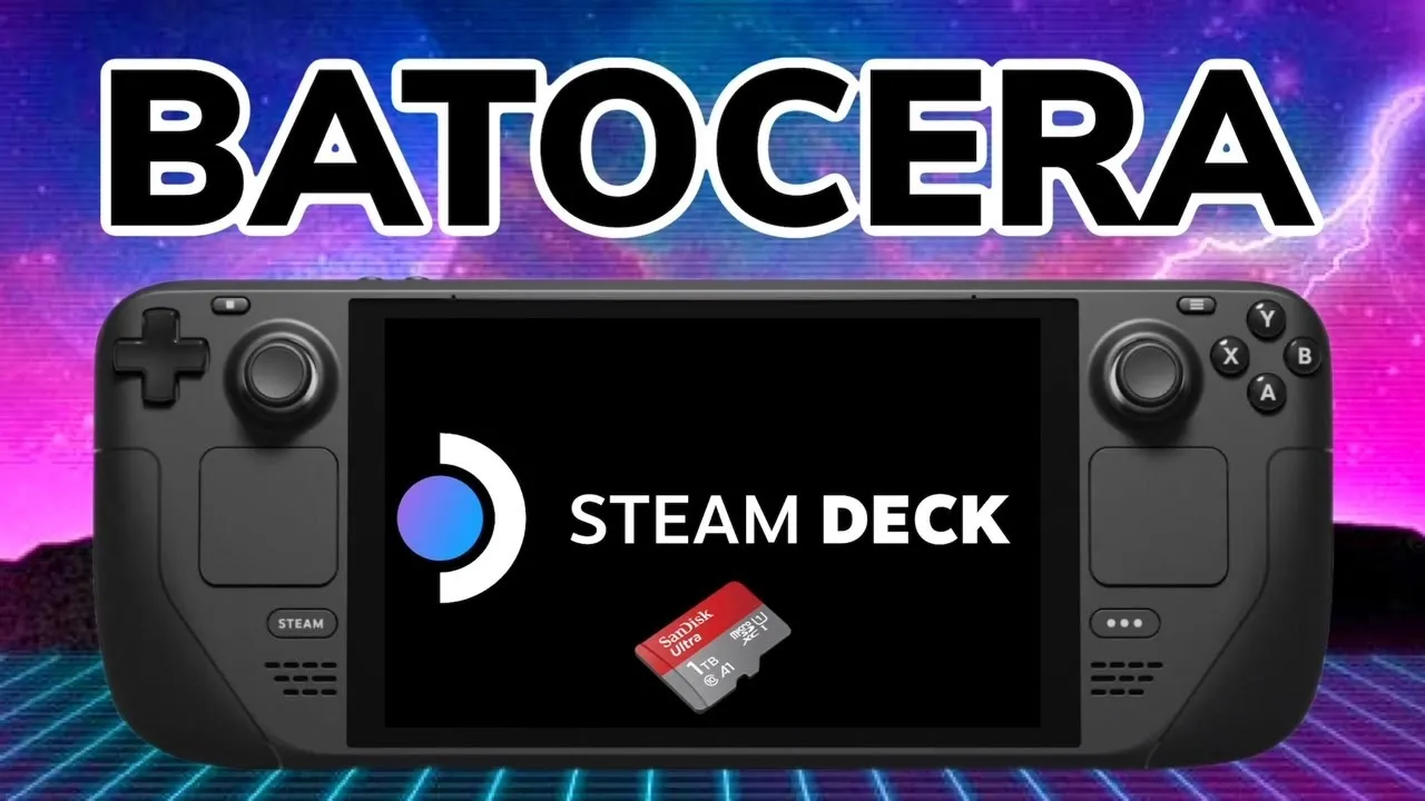 1TB PRELOADED Ultra Steam Deck Batocera Pre-Configured Bootable Micro SD  Card Plug and Play Arcade System