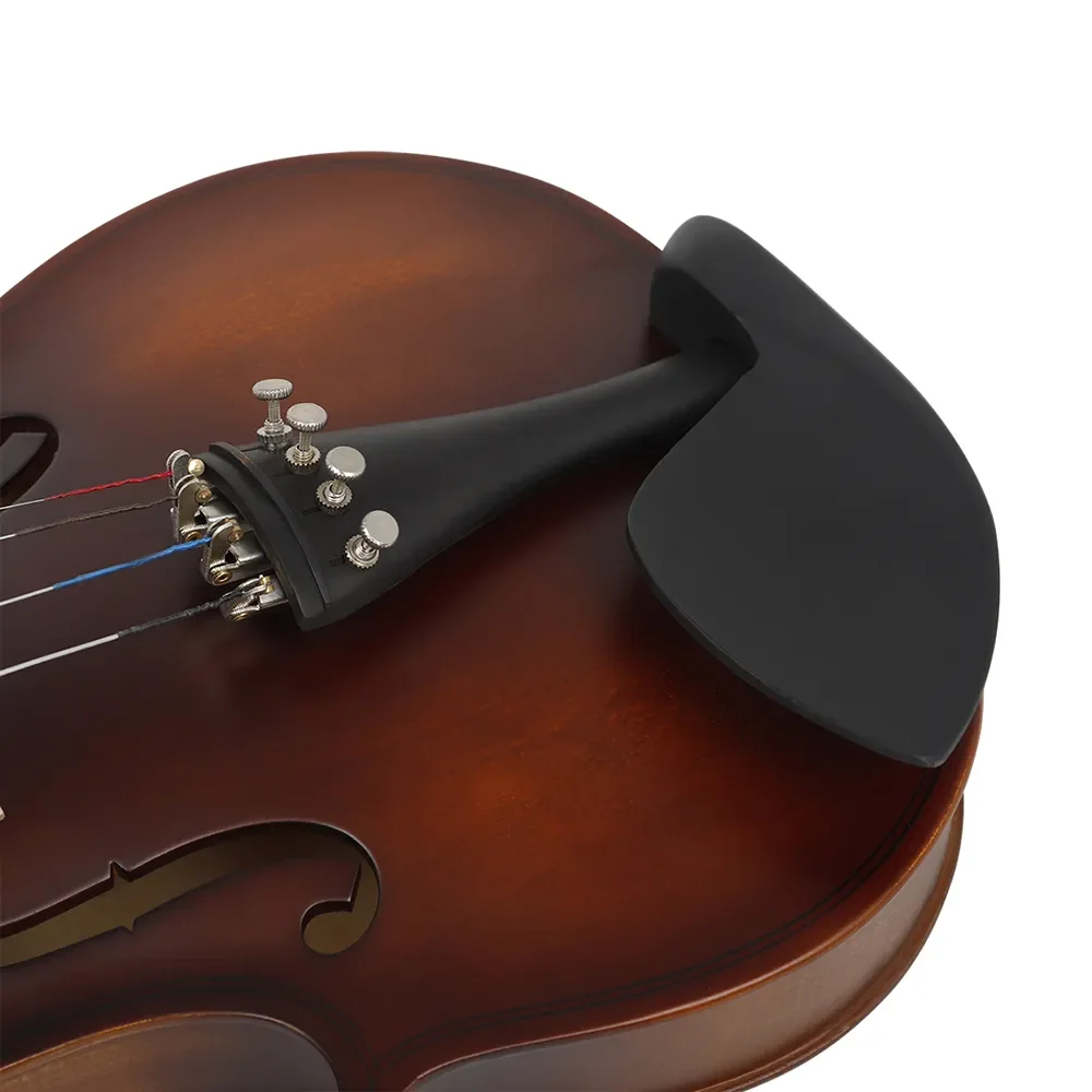 4/4 Retro Matte Finish Solid Wood Natural Acoustic Violin with Optional String Instrument Set - Original Design