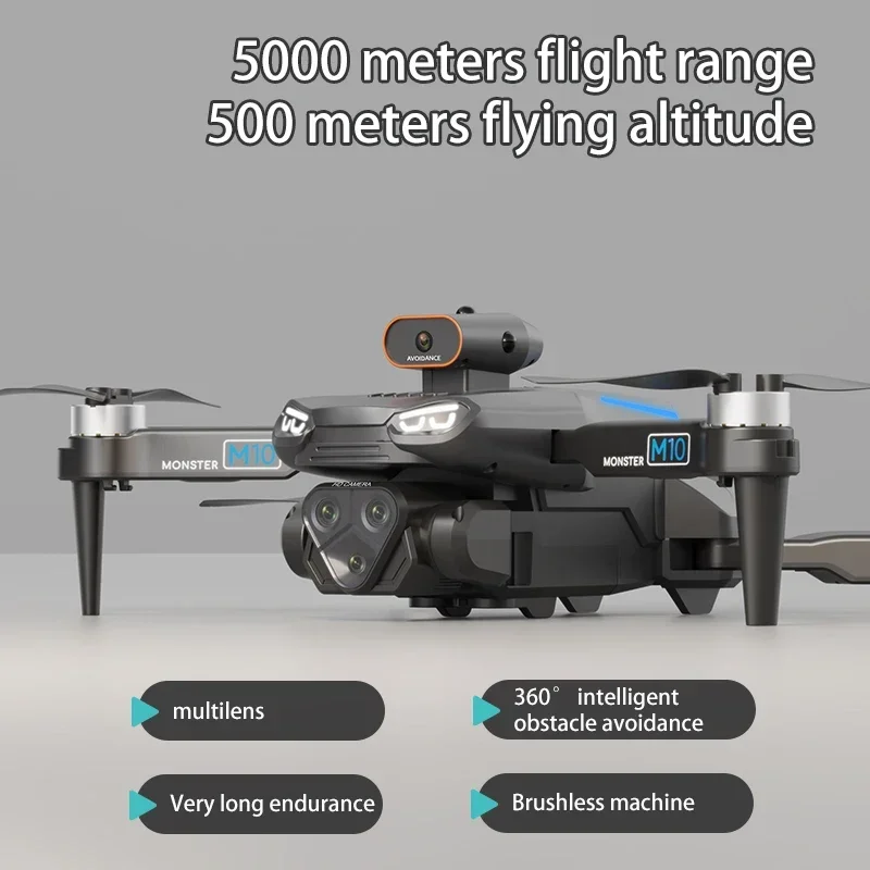 M10 Pro GPS  8K  4K HD ī޶,   帧 ȭ, 귯ø  RC , 8km Ǹ 