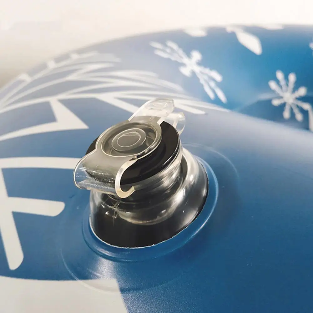 Inflatable Ski Ring Durable Waterproof Fast Inflation Easy Storage Eco-friendly Snow Sled For Kids Adults For Outdoor