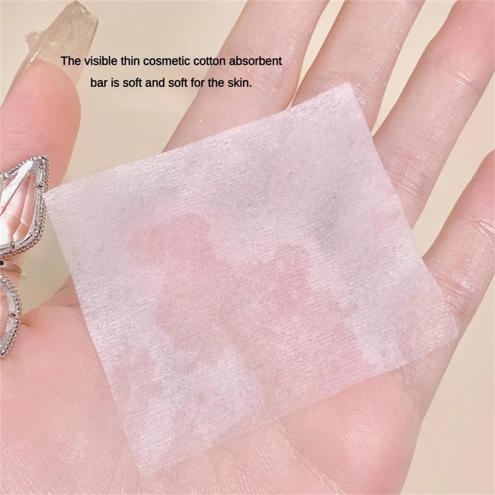 1200pcs/set Disposable Makeup Cotton Wipes Soft Makeup Remover Pads Ultrathin Facial Cleansing Paper Wipe Make Up Tool
